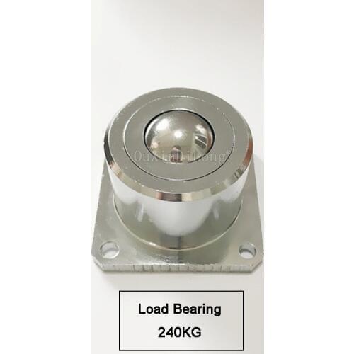 1PCS Heavy Duty Universal Ball Universal Cattle Eye Bearings Conveying Ball with Flange Side Load Bearing 240KG JF1359