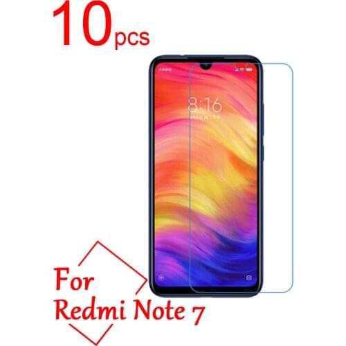 10pcs Ultra Clear/Matte/Nano Anti-Explosion for Redmi Note 7 LCD Screen Protectors Cover for Xiaomi Redmi Note 7 Protective Film