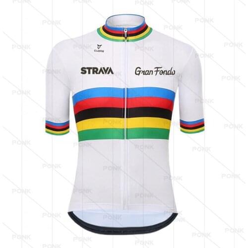 2021 Mens STRAVA Cycling Jersey Summer Mtb Mountain Bike Bicycle Wear Shirt Clothes Ciclismo Jersey Cycling Clothing