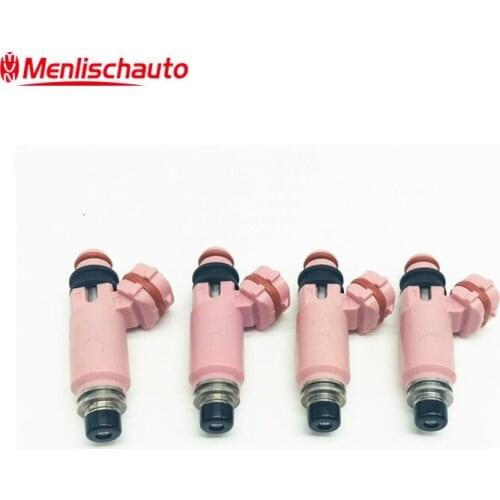 4pcs/lot Fuel Injectors Pink 16611-AA370 16611-AA510 560cc Fit For Japan Car 195500-3910