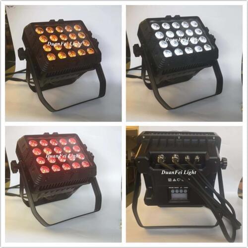 4pcs outdoor 20x15W rgbwa 5 in 1 waterproof led wall wash light IP65 led city color light