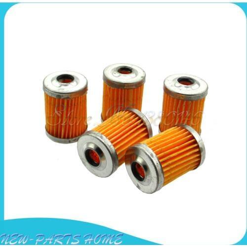 5x Fuel Filters For Motorcycle Cruiser Chopper Bobber Yamaha Honda Suzuki Kawasaki Aprilia Ducati