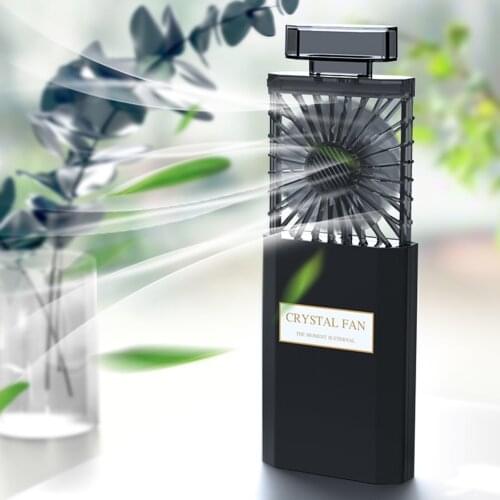 Silent Electric Fan Mini Usb Cooler Rechargeable Ventilador Outdoor Travel Retractable Portable Hand-held Fan Summer Supplies