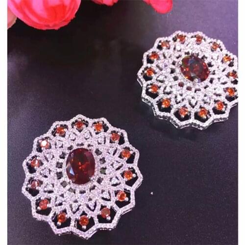 39MM Womens High Quality Classic Zircon Flower Accessories Sweater Chain, Necklace Accessories Sunflower