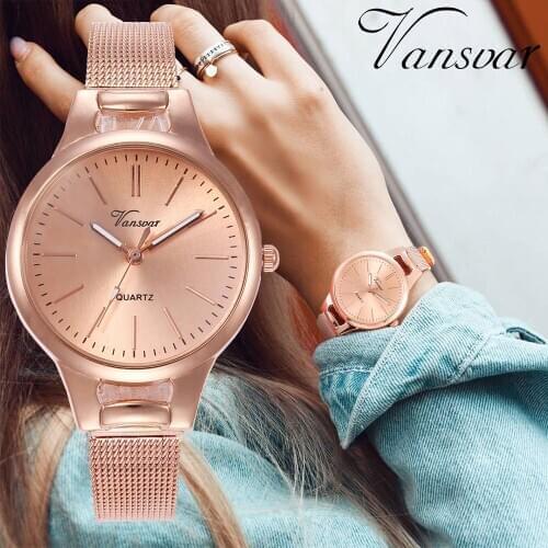 2020 New Lady Alloy Mesh Belt Women For Watches Simple Roman Numeral Small Dial Casual Quartz Luxury Clocks Gift Zegarki Damskie