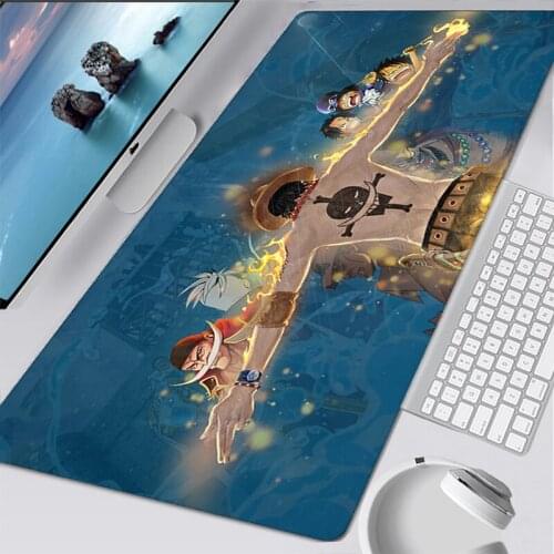 DIY Anime Computer Mouse Pad Gamer Mouse Pads Large Gaming Mousepad XXL Desk Mause Pad Keyboard Mouse Carpet for CSGO One Piece