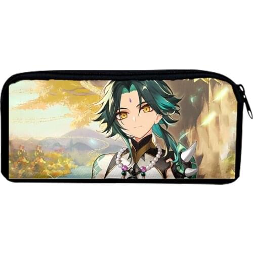 Genshin Impact xiao school pencilcase stationery office pencil case household stationery