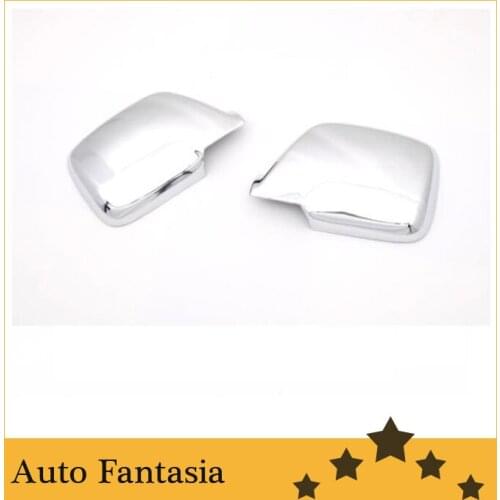 Chrome Mirror Cover for Toyota Land Cruiser FJ80-Free shipping