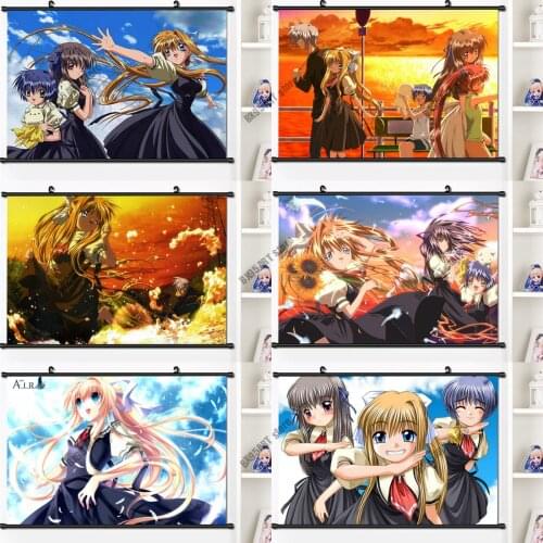 Canvas Painting Wall Art AIR Kunisaki Yukito Kamio Misuzu Kirishima Kano Anime Posters and Prints Pictures for Room Decoration