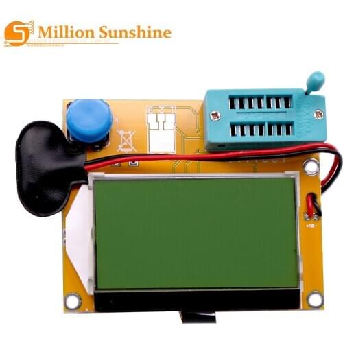 LCR-T4 ESR Meter Transistor Tester Diode Triode Capacitance SCR Inductance Automatic Shutdown LCD Display