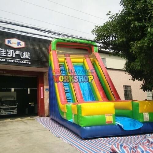 Factory outlet Customized Inflatable slides obstacle playground