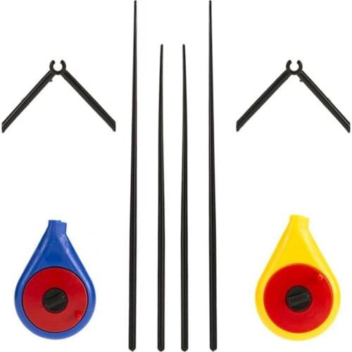 Winter Portable Lightweight Ice Fishing Rods Outdoor Fish Tool with Bracket Fishing Rods