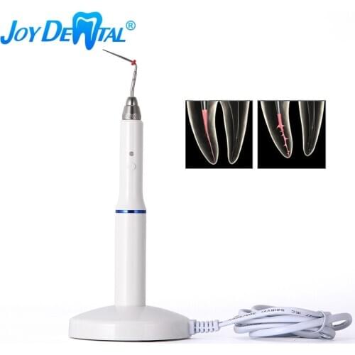 Dental Cordless Gutta Percha Obturation System Endo Heated Pen with 2 Tips Wireless for Root Canal Filling