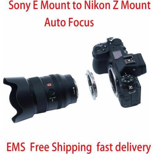 TECHART TZE-01 Auto Focus Adapter for Sony FE Mount Lens To Nikon Z6 Z7 Camera Support video focus Infinity focus control chip