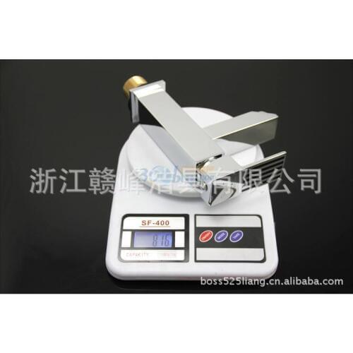 Tiger Ben elegant black lines all copper basin mixer series of hot and cold all-copper All copper faucet hot and cold single bas