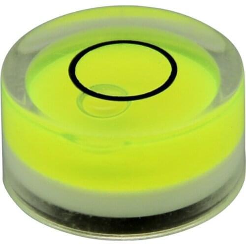 1Pcs 8*6mm Round Spirit Level Mini Green Water Level Bubble Level Meter Measuring Tools Nivel Burbuja