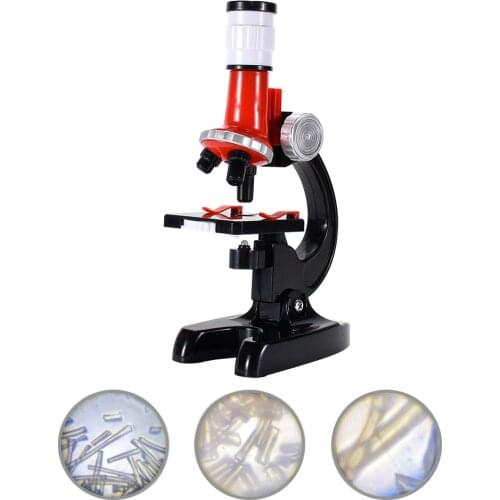 1200 Times Microscope Toys Primary School Biological Science Experiment Equipment Children Educational Toys Microscope Kit