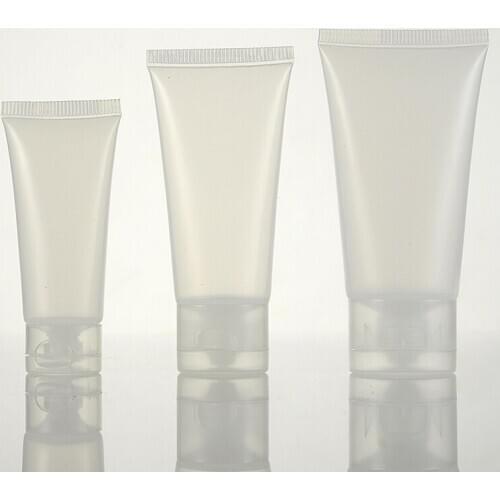 15ml 30ml 50ml Squeeze Bottle Plastic Makeup Hoses Facial Cleanser Tube Refillable Bottles Face Cream Container