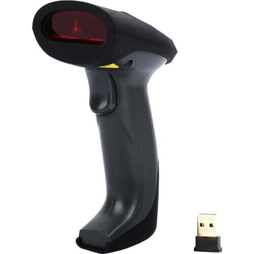 2D Barcode Scanner CMOS Sensor Handheld and Auto Scanning 2.4G Wireless & USB Wired Transmission Portable Barcode Reader
