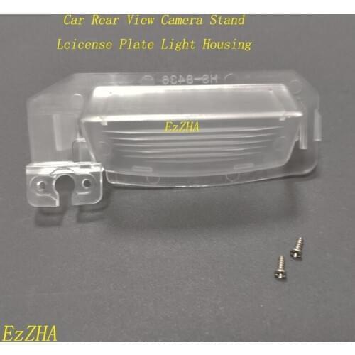 EzZHA Car Rear View Camera Bracket License Plate Light For Mitsubishi Lancer GTS Sportback Xpander Outlander Eclipse Cross