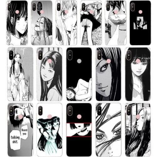 42AA Japanese horror comic Tomie gift Soft Silicone Tpu Cover phone Case for Xiaomi Redmi 6 Pro 6A 7A Note 6 Pro 7 case