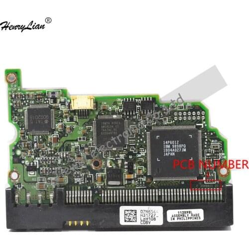 HDD PCB FOR /LOGIC BOARD/BOARD NUMBER: F 35H9811 01 MAIN CONTROLLER IC: 14P6012/STICKERS:07N6544
