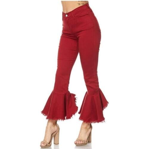 Idopy Womens High Jeans