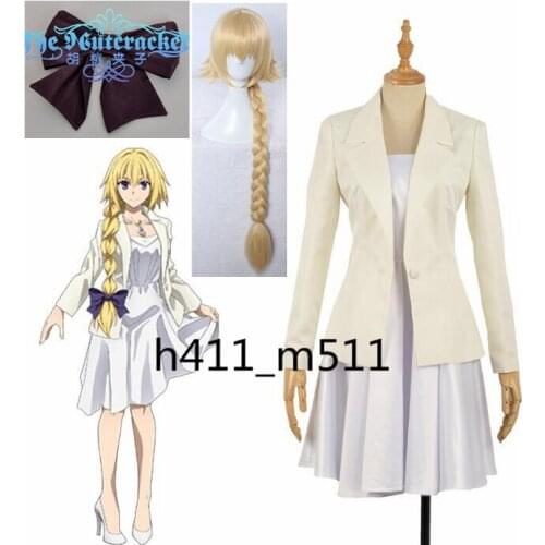 Full sets Fate/Grand Order Alter Jeanne d'Arc cosplay costume includes wig