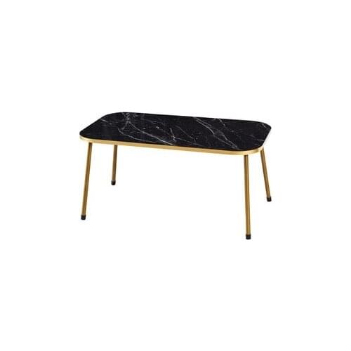 Modern Medium coffee table Gold Metal Toe Gold Bendir coffee tables table basse furniture living room table