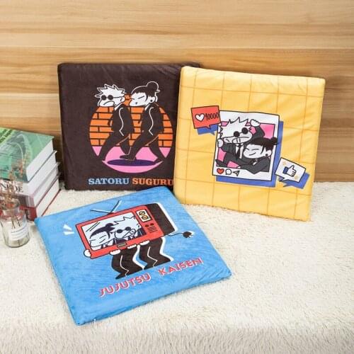 JK Anime Gojo Satoru Geto Suguru Anime Peripheral Memory Foam Cushion Comfortable Cushion