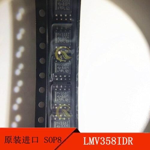 5PCS LMV358IDR SOP8 silk-screen MV358I industrial-grade operational amplifier original products