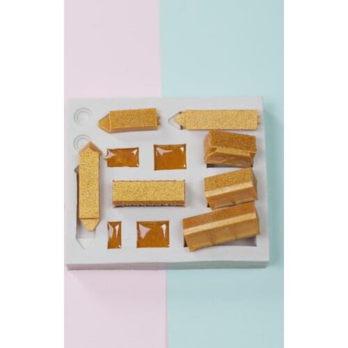 Train Box Silicone Molds For Baking Pastry tools Accessories DIY Cake Molds Cake Decorating Tools Silicone Molds