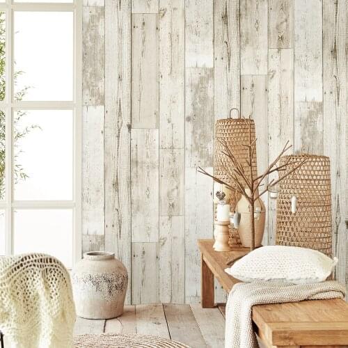 3d Waterproof Wallpaper Vintage Wood Panel Wallpaper for Walls Self Adhesive Contact Paper for Hotel Library Bedroom Living Room