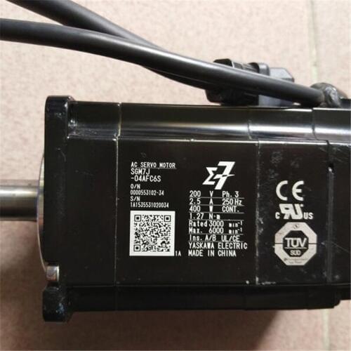 Used Tested Working SGM7J-04AFC6S AC Servo Motor