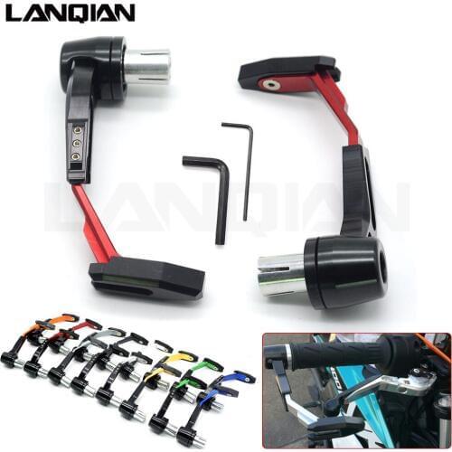 CNC Universal 7/8" 22mm Motorcycle Brake Clutch Protector Lever Guard For YAMAHA YZ 125 250 450 250F 450F 250X 250FX 450FX R1 R6