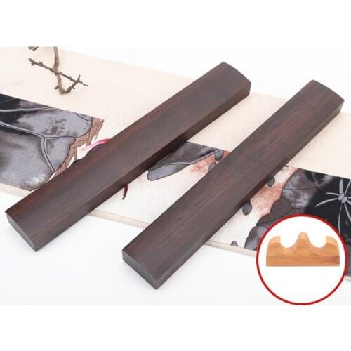Wooden Sculpture Paperweights Multi-size Pisa Papeles 2pcs Chinese Brush Pen Painting Paperweights Rosewood Paper Pressing Prop