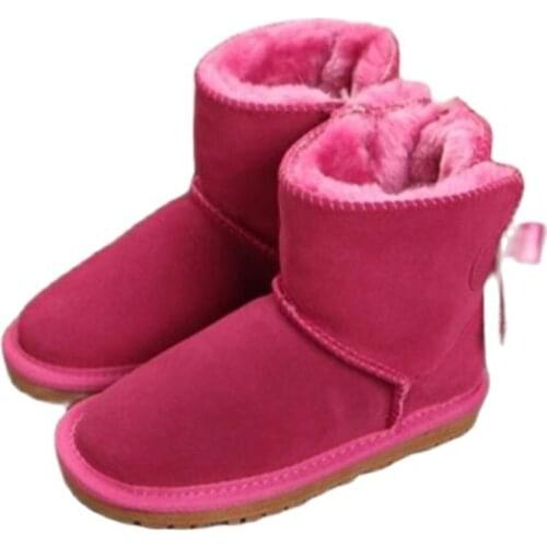 Kids Snow Boots Australian Boys And Girls Snow Boots High-End Warm Fur ChildrenS Boots High Quality Warm Winter Boots