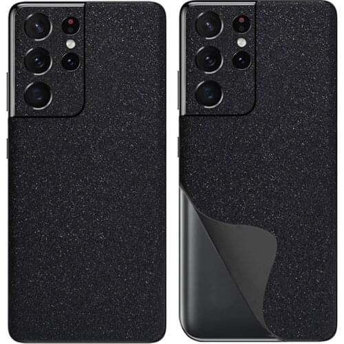 Flash Point Matte Film Full Coverage Sticker For Samsung Galaxy S21 Ultra S20 S10E S10 Note 20 10 Plus Bling Rear Sticker Decal