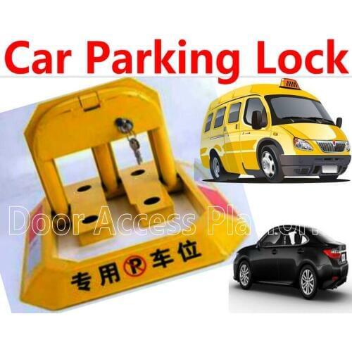 Round type Car Parking Lock Stop lock place car locker car lock stainless steel truck stop place system access control lock