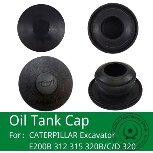 Engin Oil Tank Cap Cover For CATERPILLAR Excavator E200B 312 315 320B/C/D 320