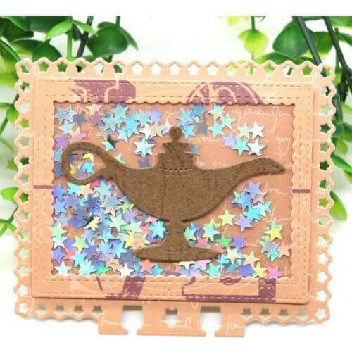 YPP CRAFT Memory Dex Border Frame Metal Cutting Dies Stencils for DIY Scrapbooking/photo album Decorative Embossing DIY Paper Ca