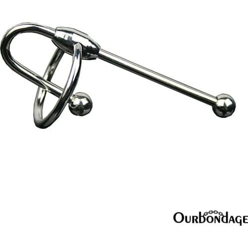 Ourbondage Stainless Steel New Satellite Shape Chastity Penis Sounds Urethral Insert Dilator Sounding Sex Toy For Men