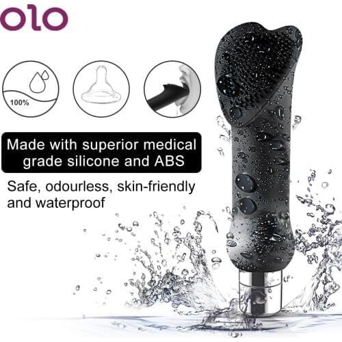 OLO Thorn Brush Vibrator Sex Toys for Women AV Stick G-spot Massage Female Masturbation Clitoris Vagina Stimulator 7 Speed