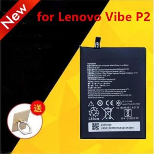 Original Battery BL262 for Lenovo Vibe P2 p2a42 p2c72 Batterie Akku 5000mAh High Quality+Repair Tools