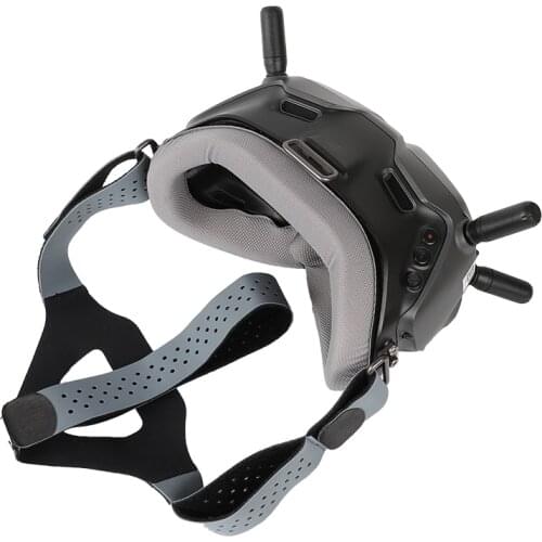 Headband for DJI FPV Drone Combo Digital Goggles Acessories, Anti-Sweat Soft Adjustable Cleaning Head Strap