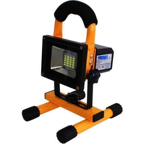 Flood Lights Rechargeable led floodlight Lithium-ion Battery 10w 15W 20W 30W Flood Lamp Portable Flood light lamp Ip65 90-260v