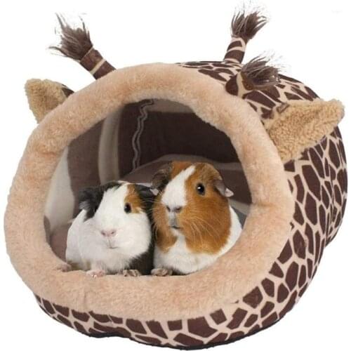Chinchilla Hedgehog Guinea Pig Bed Accessories Cage Toys Bearded Dragon House Hamster Supplies Habitat