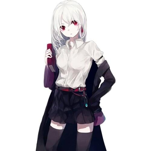 Three Ratels C477-1Blood Lolita Dark series animation original painting car sticker computer room decoration Decal