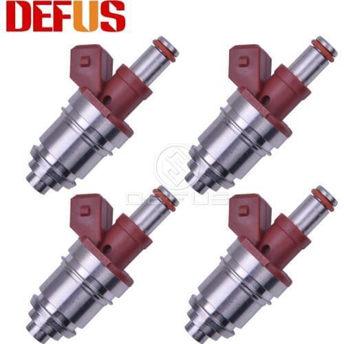 DEFUS 4X Fuel Injector Nozzle OE JS21-1 16600-86G00 Gasoline For Nissan Pickup D21 90-94 2.4L 1990-1994 Brand NEW High Quality