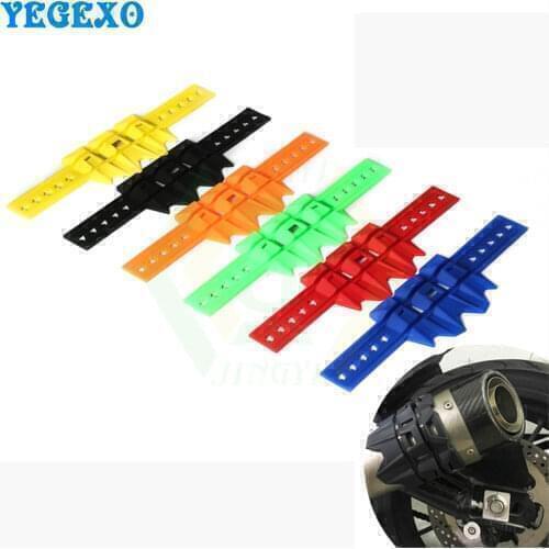 Universal Motorcycle Exhaust Protector Cover For yamaha fazer 250 tdm 850 mt 09 tracer yz450f fz25 pw 80 tracer 900 tdm 900